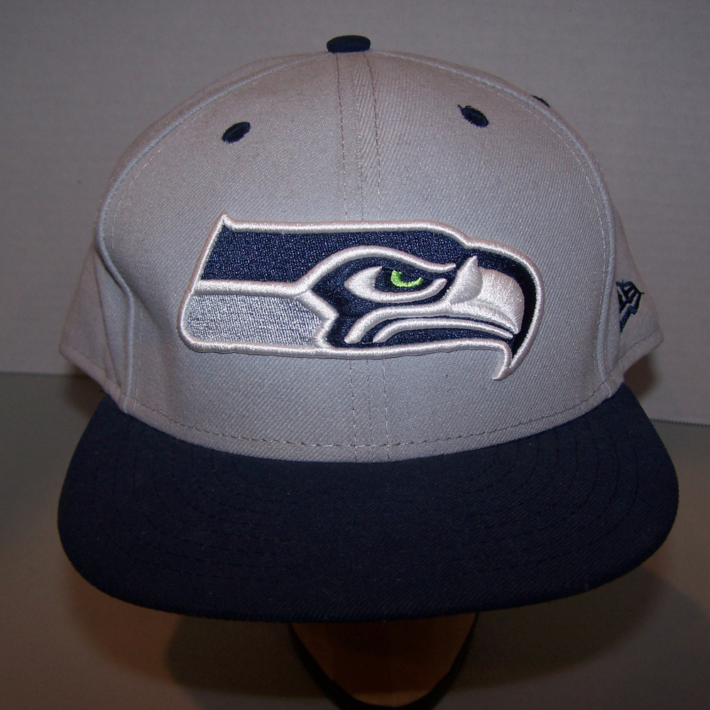 NFL SEATTLE SEAHAWKS "NEW ERA" 59FIFTY FLAT BRIM CAP S3150
